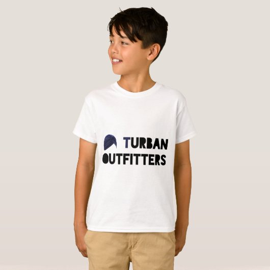 Turban T-shirt (Voorkant volledig)