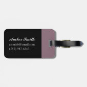 Turban Triptych Bagagelabel (Achterkant horizontaal)