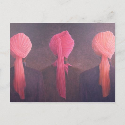 Turban Triptych Briefkaart (Voorkant)