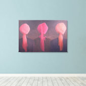 Turban Triptych Canvas Afdruk (Insitu (Houten vloer))
