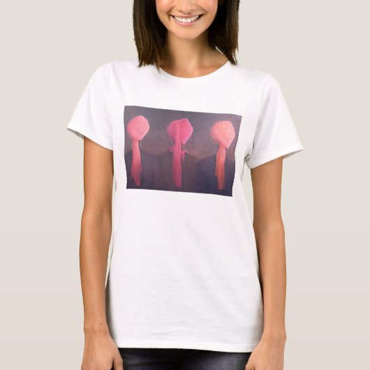 Turban Triptych T-shirt (Voorkant)
