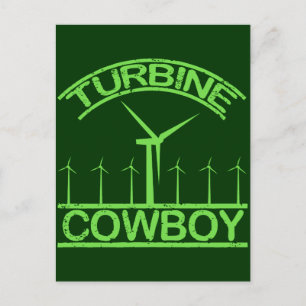 Turbine Cowboy Briefkaart