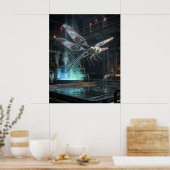 Turbine Libelle Drift Poster (Keuken)