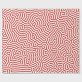 turbines organische vorm cadeaupapier (Vlak)