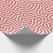 turbines organische vorm cadeaupapier (Hoek)