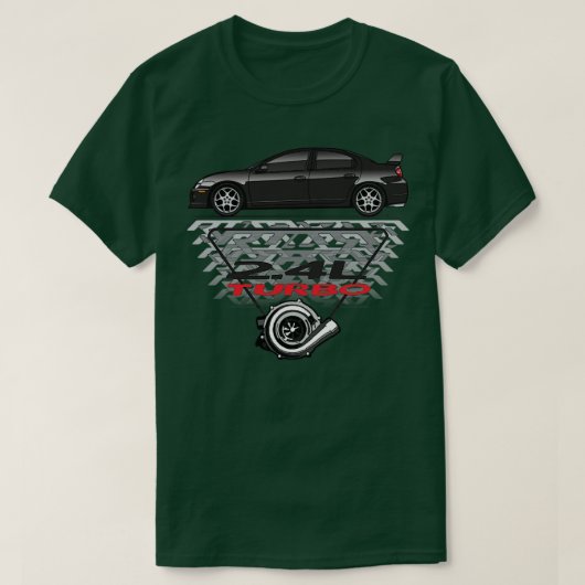 Turbo Black T-shirt (Design voorkant)