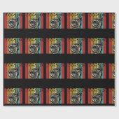 Turbo Car Boost Boosted Turbocharger Auto X Retro Cadeaupapier (Vlak)