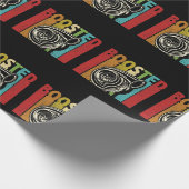 Turbo Car Boost Boosted Turbocharger Auto X Retro Cadeaupapier (Hoek)