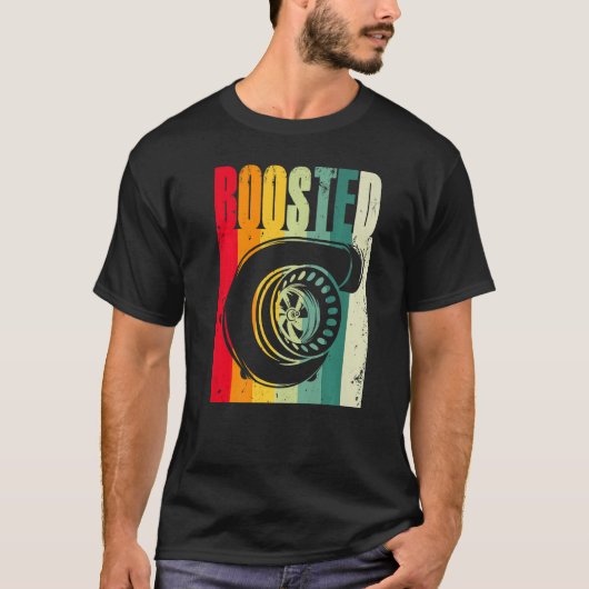 Turbo Car Boosted Car Car Racing T-shirt (Voorkant)