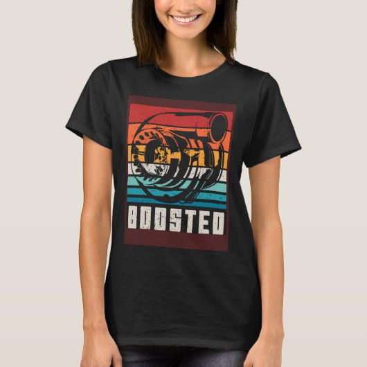 Turbo Car Boosted Car Car Racing T-shirt (Voorkant)