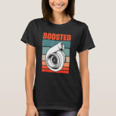 Turbo Car Boosted Car Lover Car Racing T-shirt (Voorkant)