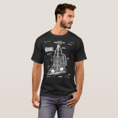 Turbo Encabulator Patent Funny Engineering Joke de T-shirt (Voorkant volledig)