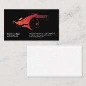 Turbo Fire Visitekaartje (Voorkant / Achterkant)