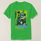 TURBO GAL WARRIOR T-SHIRT (Design voorkant)