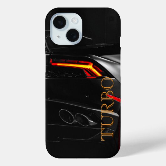 TURBO iPhone / iPad hoes (Achterkant)