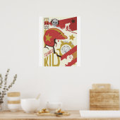 Turbo kind poster (Keuken)