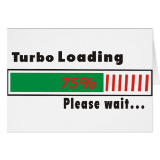 Turbo Loading Een ogenblik geduld