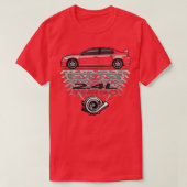 Turbo Multicolor T-shirt (Design voorkant)