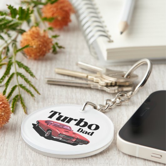 Turbo papa sleutelhanger (Voorkant Rechts)