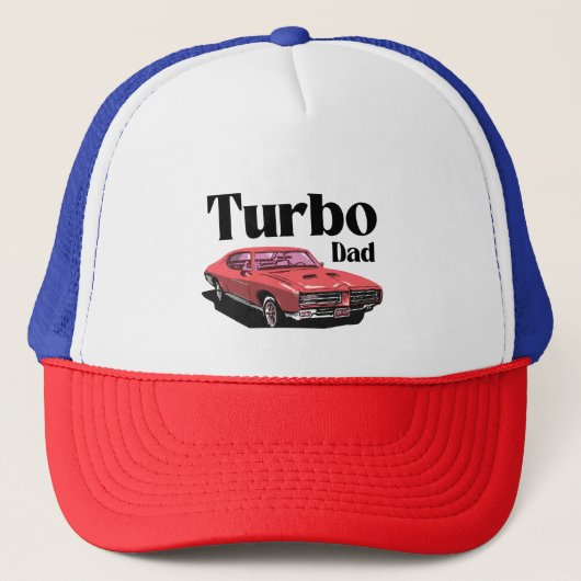 Turbo papa trucker pet (Voorkant)