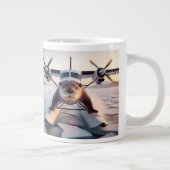 Turbo Prop Twin Engine Float Plane Struik Nederlan Grote Koffiekop (Rechts)