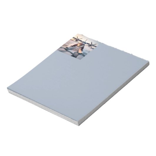 Turbo Prop Twin Engine Float Plane Struik Nederlan Notitieblok (Linkerzijde)