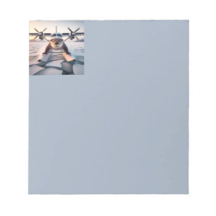 Turbo Prop Twin Engine Float Plane Struik Nederlan Notitieblok