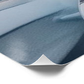 Turbo Prop Twin Engine Float Plane Struik Nederlan Perfect Poster (Hoek)