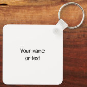 Turbo Prop Twin Engine Float Plane Struik Nederlan Sleutelhanger (Achterkant)