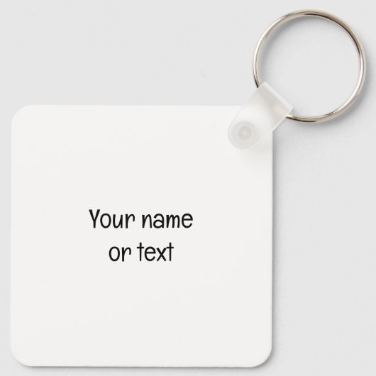 Turbo Prop Twin Engine Float Plane Struik Nederlan Sleutelhanger (Achterkant)