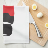 Turbo racewagen theedoek (Quarter Fold)