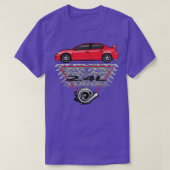 Turbo Red T-shirt (Design voorkant)