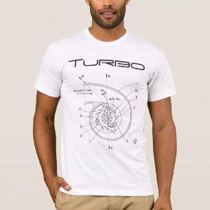 Turbo Schematic T-shirt
