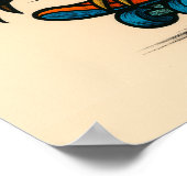 Turbo Sloth Skateboard Poster (Hoek)