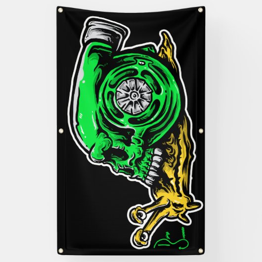 Turbo Snail Spandoek (Verticaal)