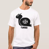 Turbo Snail-Sticker T-shirt (Voorkant)