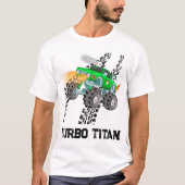 Turbo Titan Monster Truck T-shirt (Voorkant)