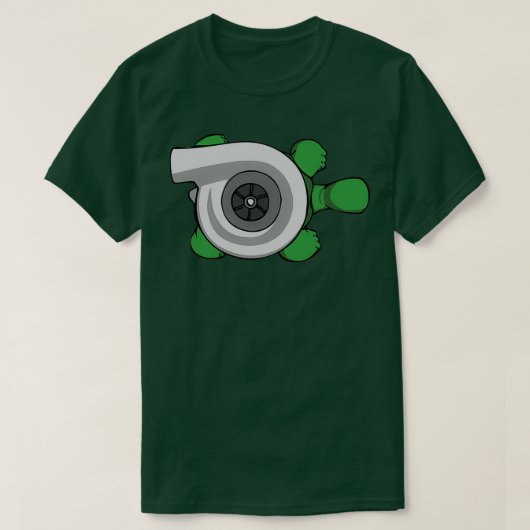 Turbo Turtle T-shirt (Design voorkant)