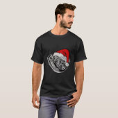 Turbo Ugly Kerstcar Enthusiast Racing Driftin T-shirt (Voorkant volledig)