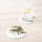 TURBO  Vliegtuig Onderzetter (Zijkant)