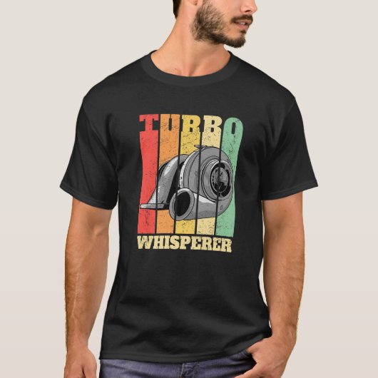 Turbo Whisperer Car Tuning Drifsport Mec T-shirt (Voorkant)