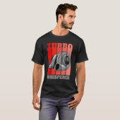 Turbo Whisperer Car Tuning Drifsport Mec T-shirt (Voorkant volledig)