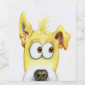 Turbo Wijn Etiket (Enkel label)