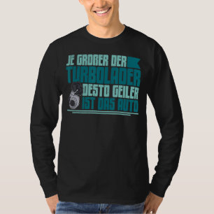 Turbocharger Motorsport Tuner Tuning Auto Racing 9 T-shirt