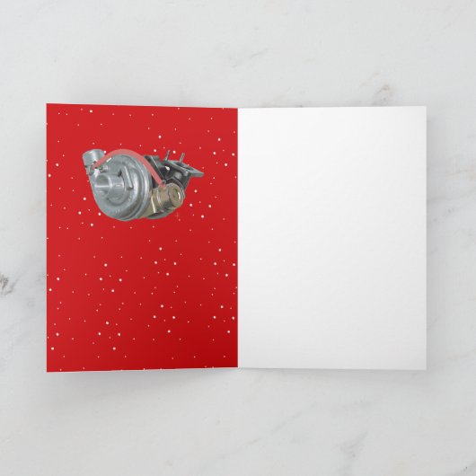 Turbocompressor Feestdagen Kaart (Binnen)