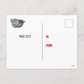 Turbocompressor Feestdagenkaart (Achterkant)