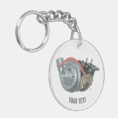 Turbocompressor Sleutelhanger (Voorkant Links)