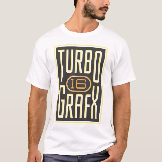 Turbografx 16 t-shirt (Voorkant)