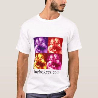 Turbokees.com Quad Colour Logo T-shirt