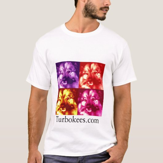 Turbokees.com Quad Colour Logo T-shirt (Voorkant)